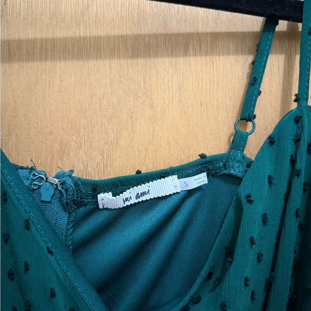 Green Polka Dot Dress - Picture 3 of 3